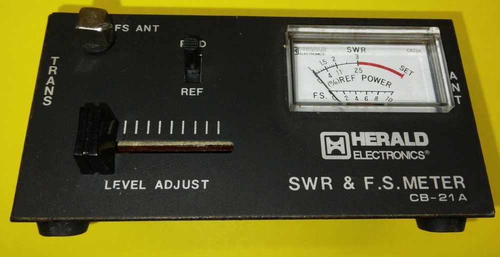 Herald Electronics CB21A SWR & Field Strength Meter Pre-owned