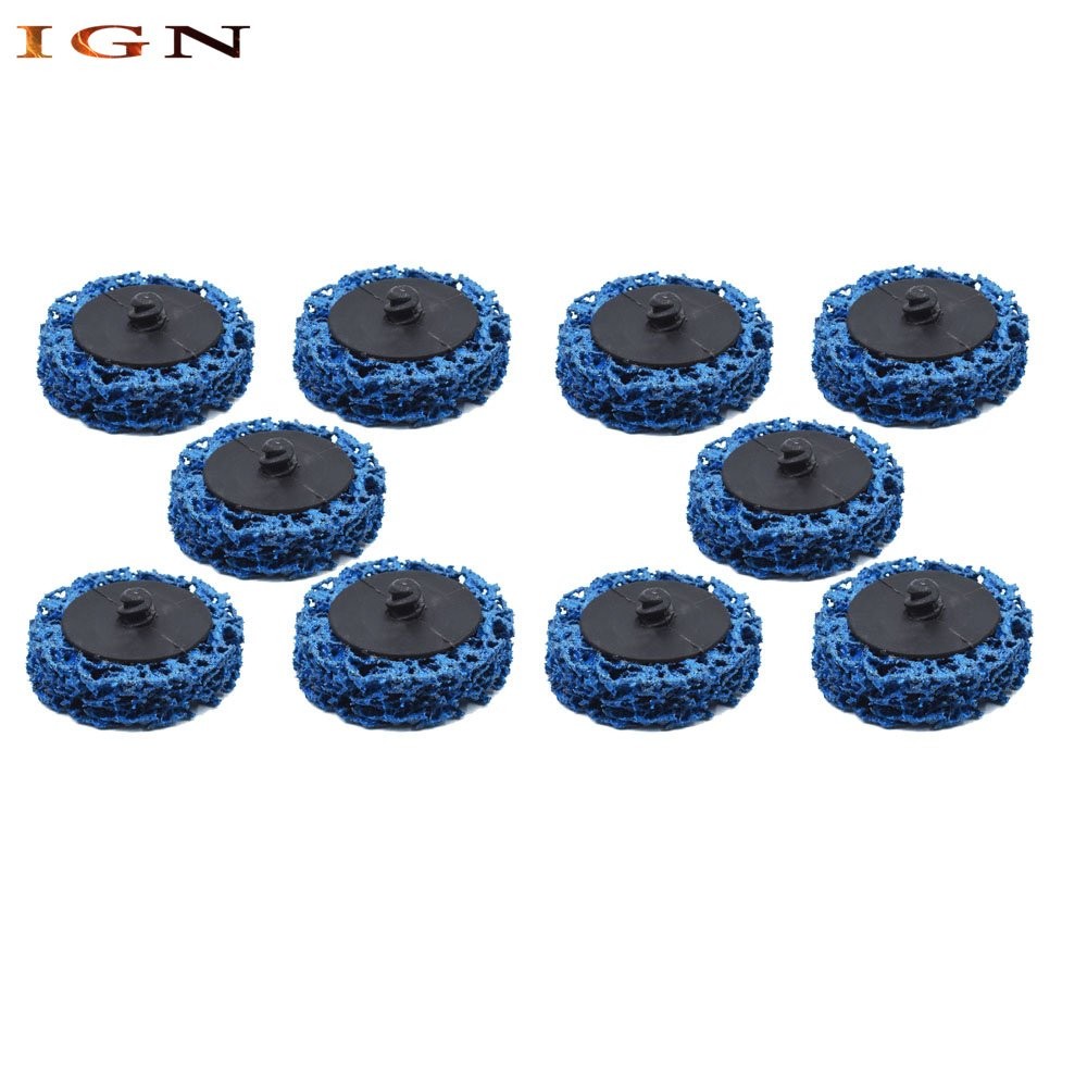 New 10 Pack 2 Inch Quick Change Easy Strip & Clean Discs For Paint Rust