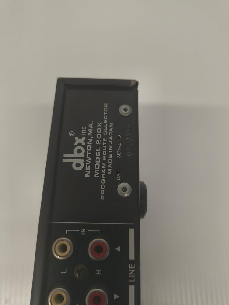 DBX 200 Recording Technology Series Program Route Selector FREE SHIPPING