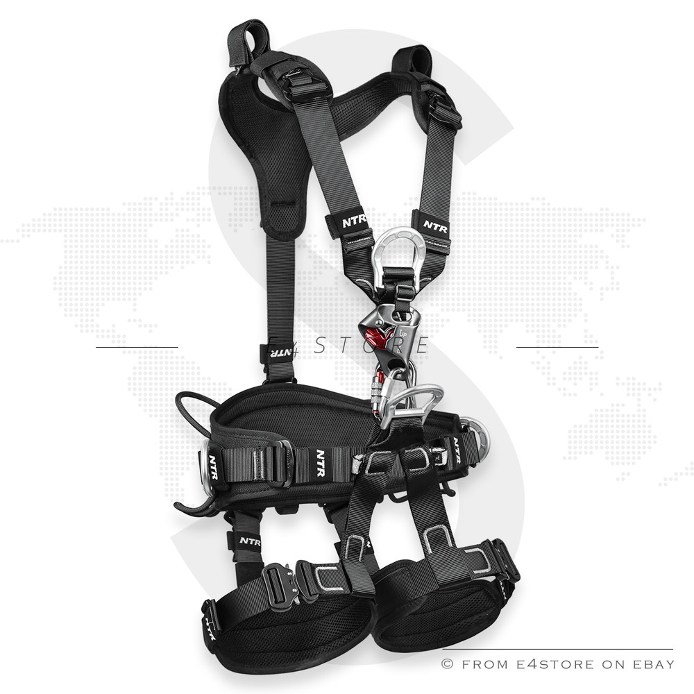 Rescue Harness Black S Rope Access Rigging Climbing Purpose