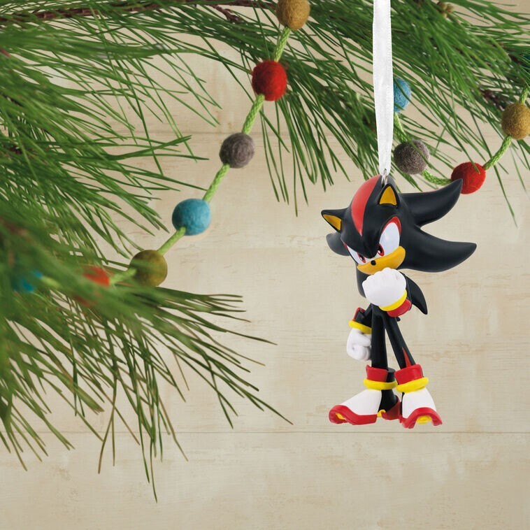 Hallmark Ornament Shadow Sonic The Hedgehog NEW B2