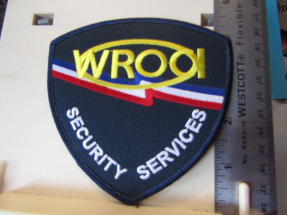 Wroci Security Services Patch Guard new 4.5" California?