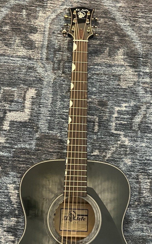 EL Jefe “Dire Wolf” A/E Guitar - ELite- All Solid- HANDMADE DW25 - With OHSC