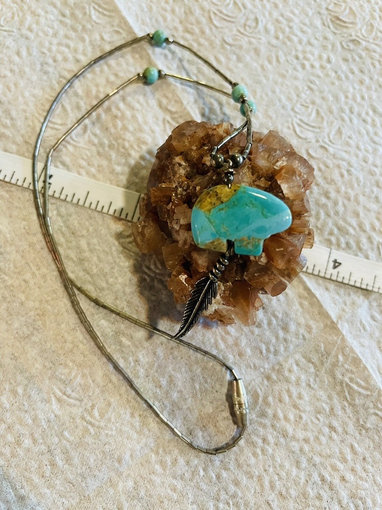 Sterling Silver Navajo Style Necklace