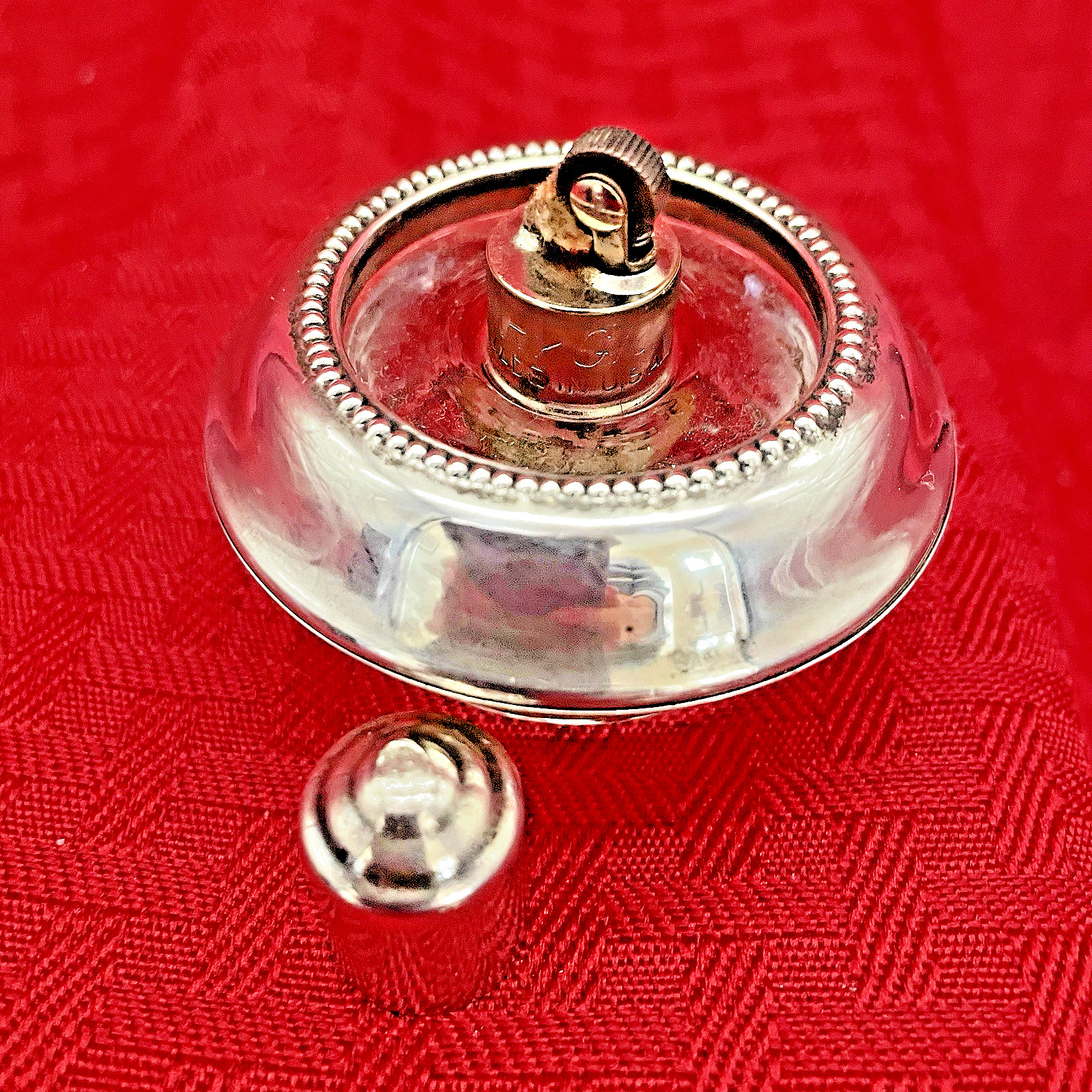 ANTIQUE STERLING HYGLO LIGHTER, CIGARETTE HOLDER, AND TRAY BY FRANK M. WHITING