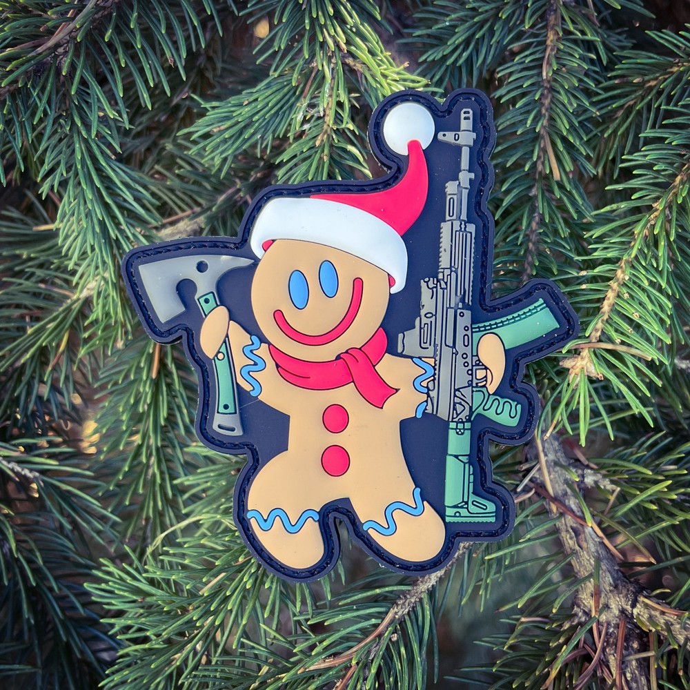 Patriot Patch Co. - Tactical Gingerbread Man - Patch