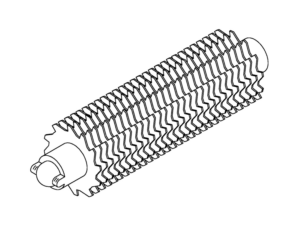 BLADE SHAFT ASSY -BACK