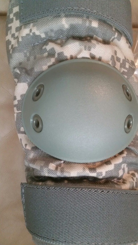 US Military Army Elbow Pads RFI Issue ACU Pattern MEDIUM MINT
