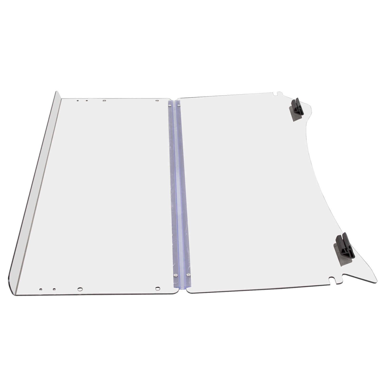 For Club Car Precedent 2004-UP Golf Cart Acrylic Fold Down Windshield - Clear