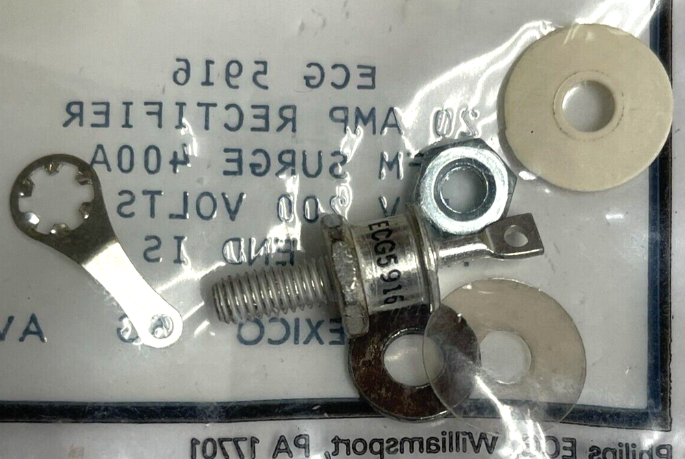 PHILIPS ECG RECTIFIER ECG5916 20A IFM SURGE 400A PRV 200V