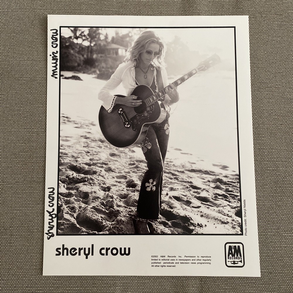 Sheryl Crow Press Photo 8x10”. See Description.