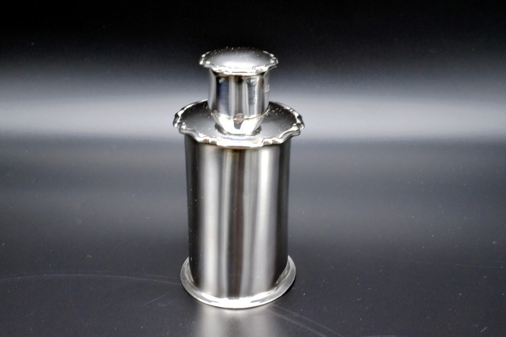 Edward VII Sterling Silver Tea Caddy 1907