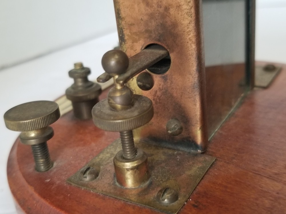 Antique Measuring Instrument L.E. Knott Apparatus Co. Galvanometer