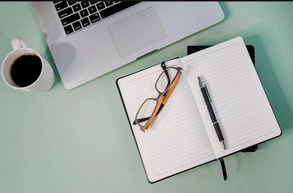 Hard Cover Lined/Dotted Journals 2 Pack Black Leather Notebooks- Thick Diary