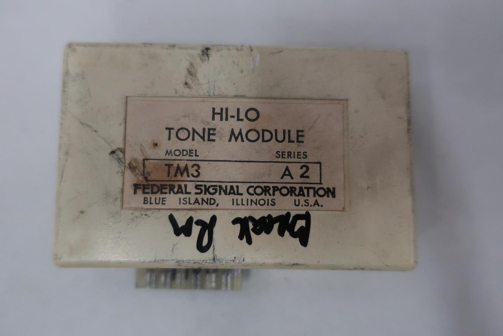 Federal Signal TM3 Selectone Tone Module