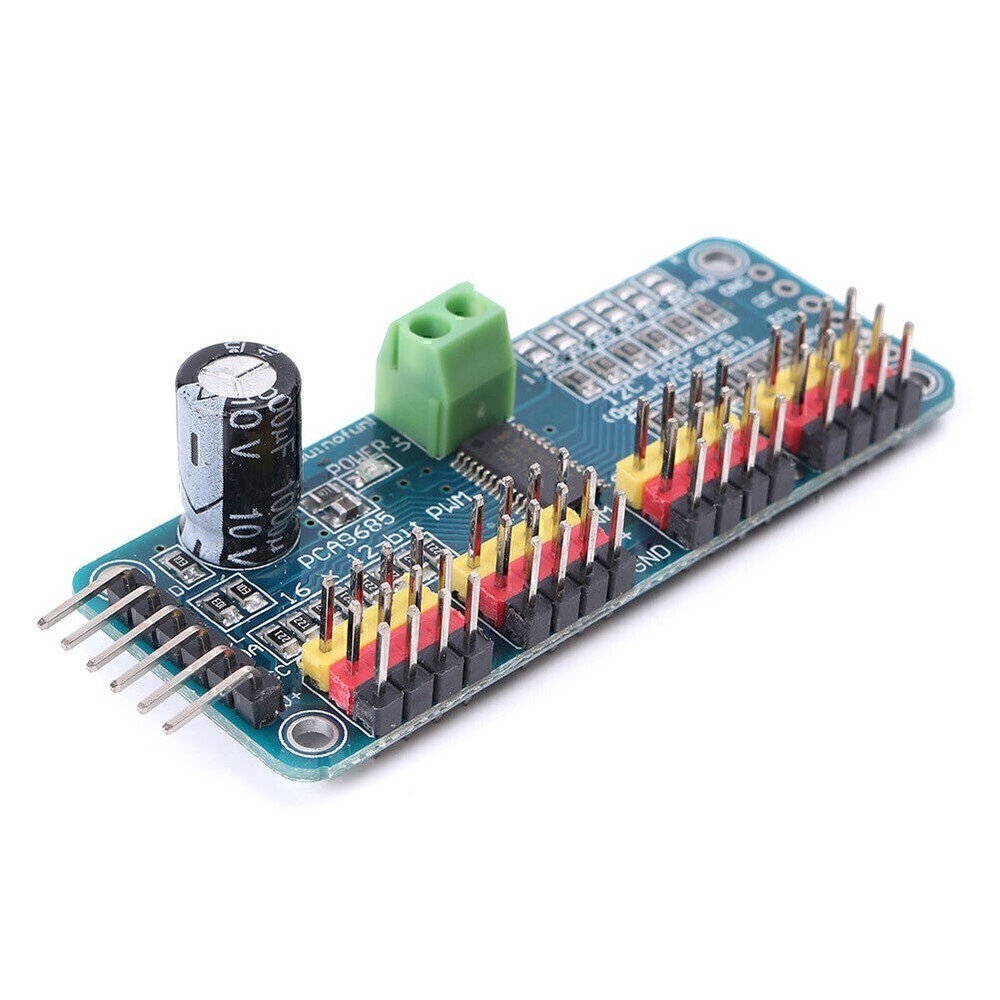 PCA9685 16 Channel 12-Bit PWM Servo Motor Driver I2C Module Robot