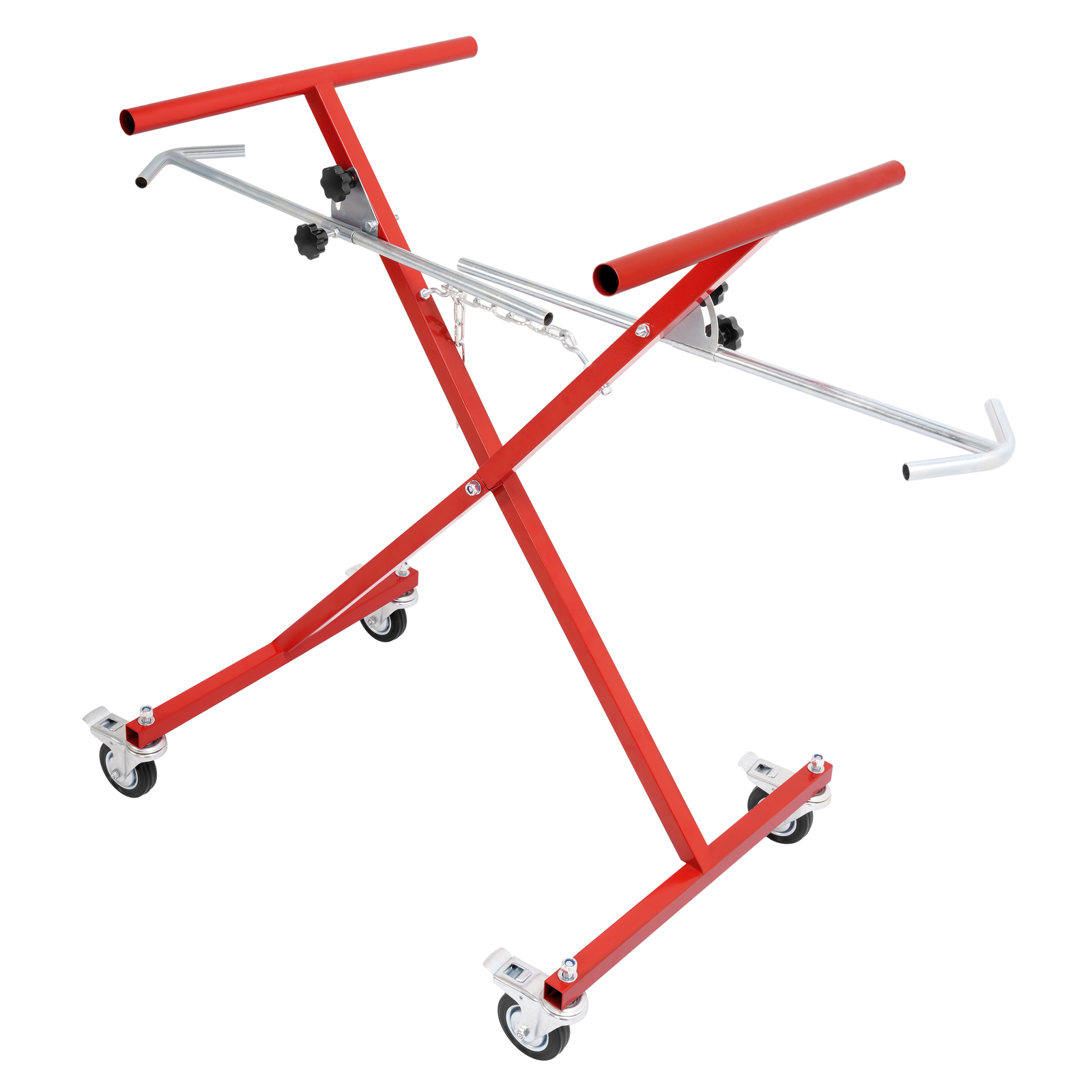 Adjustable Bumper Panel Stand Rack Holder Spraying Painting Repair W/Casters