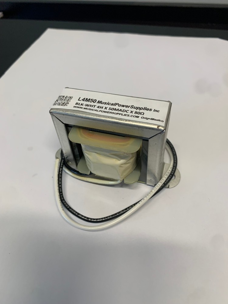 L4M50  STD Choke- 4 Henries x 50mAdc