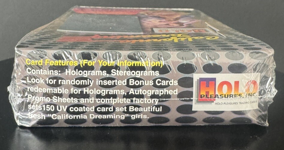 -1- SINGLE PACK CALIFORNIA DREAMING HOLO ADULT CARD FROM FACTORY SEALED BOX