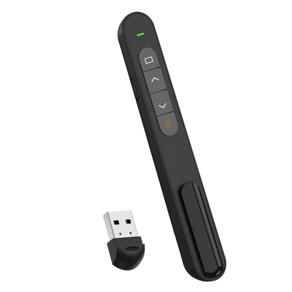 Wireless Presenter Presentation Clicker RF 2.4GHz USB PowerPoint Clicker Remote