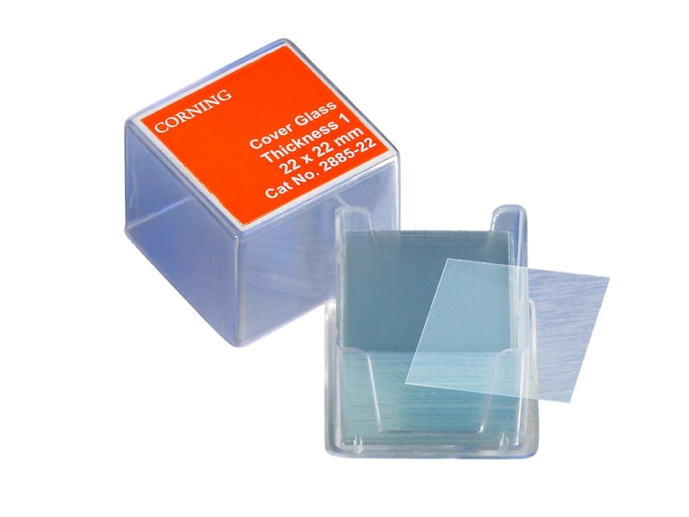 PYREX Square #1 Cover Slip Glass #2845