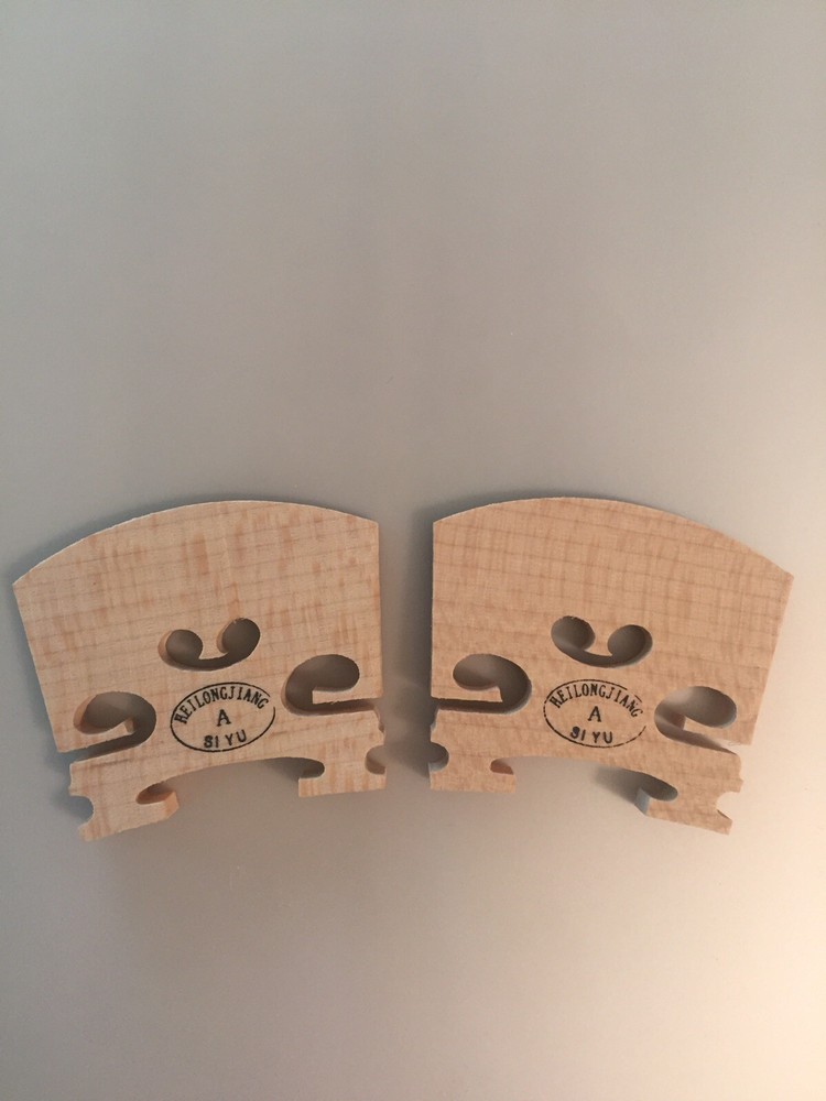 Two Violin bridge, 1/2 US Shipping