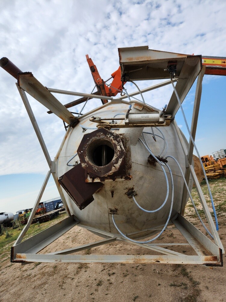 Custom 50 ton Cement Silo with Stand Batch Plant # 3968