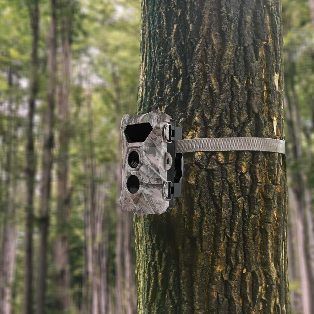 4 Pack Trail Game Camera Mount Tree Straps with Snap 185Cm/6Ft Foldable Nylon