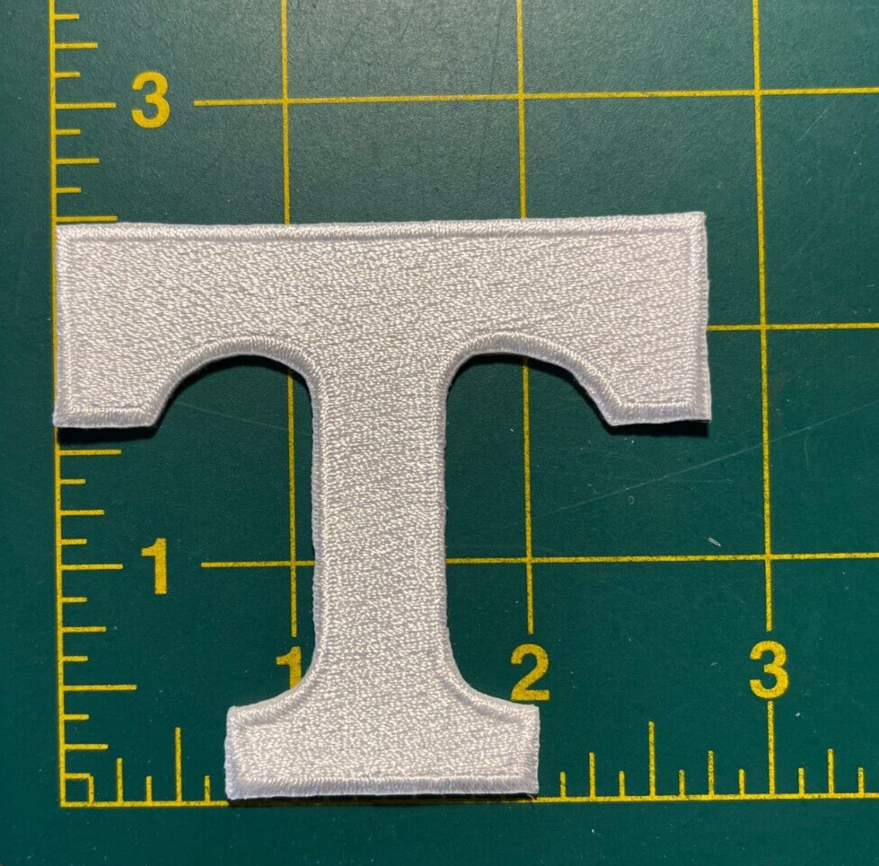 tennessee T patch t patch volunteers patch vols patch T patch 2.75" iron or sew