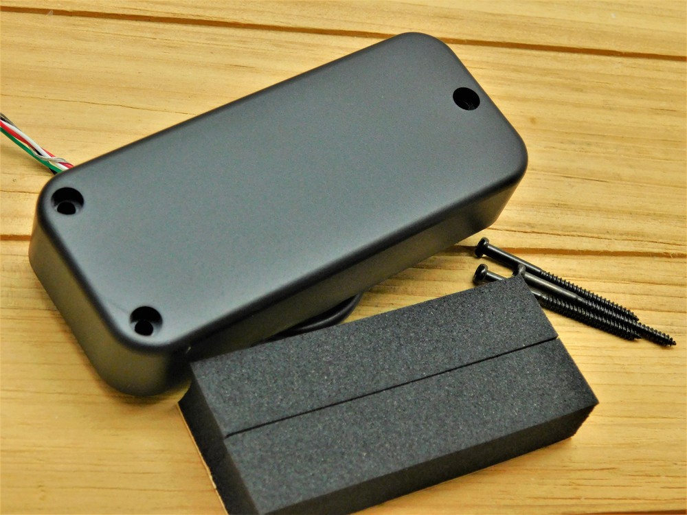 4-string Soap bar Bass pickup / Ceramic Black