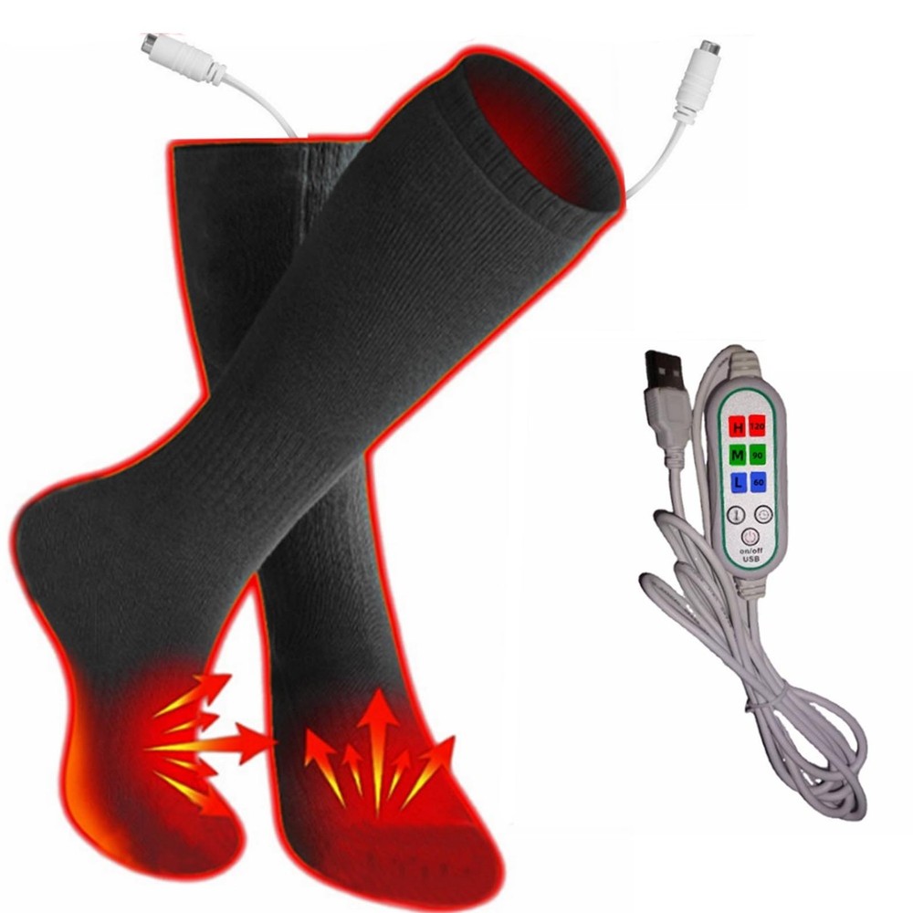 Intelligent Temperature Control Electric Heated Socks For Winter