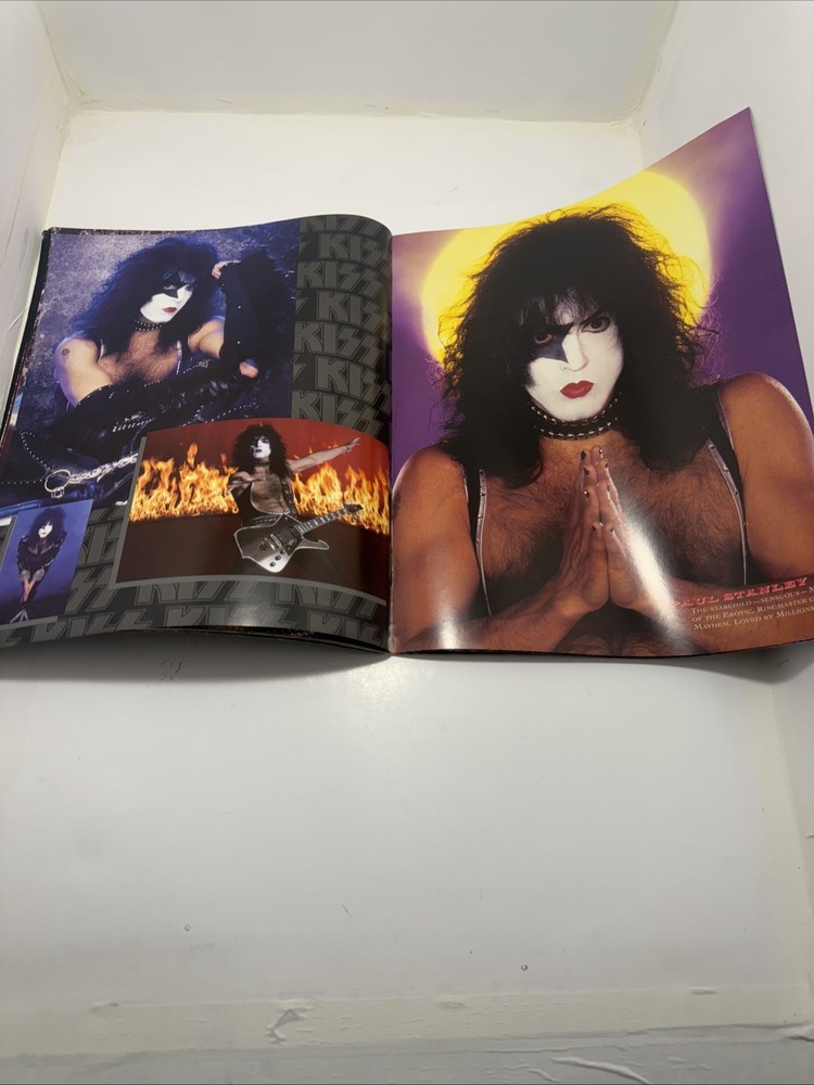 KISS - ALIVE WORLDWIDE 1996 - 1997 TOUR + CALENDAR CONCERT VG+ CONDITION