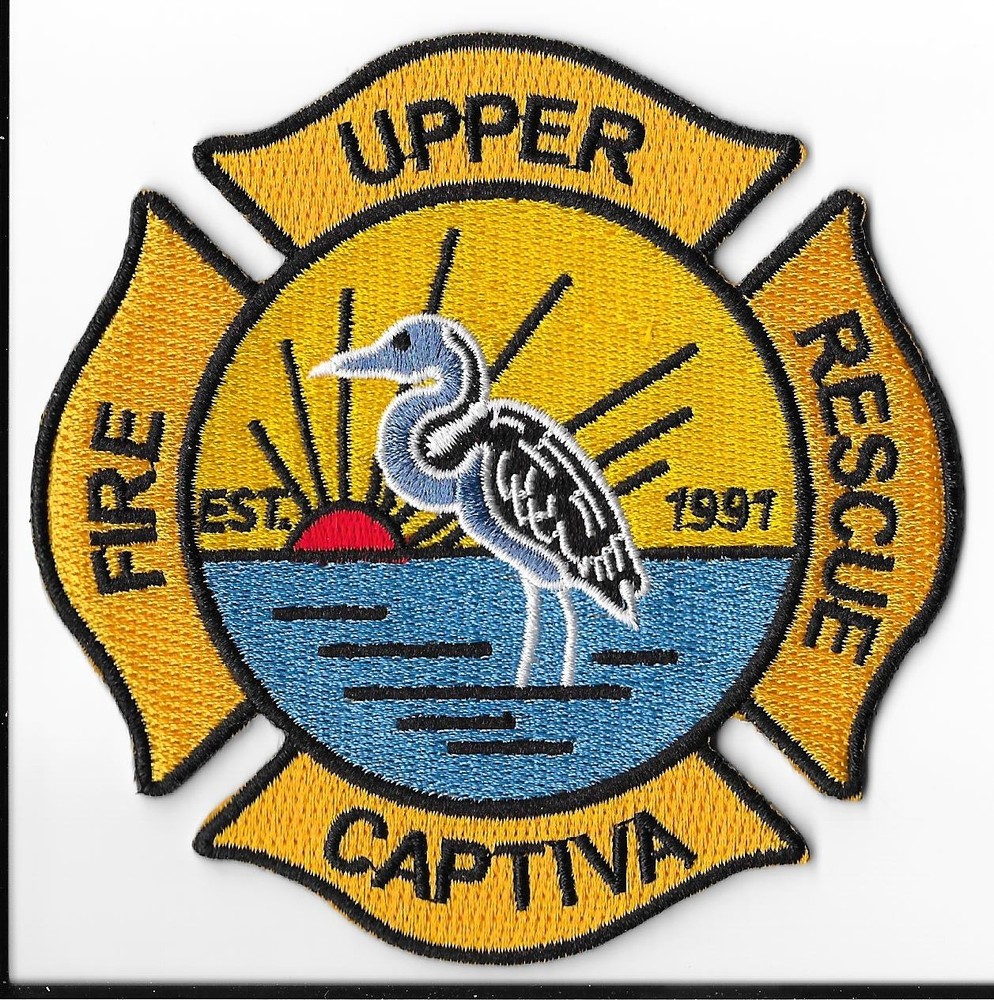 Upper Captiva Fire Rescue, Florida Shoulder Patch V1