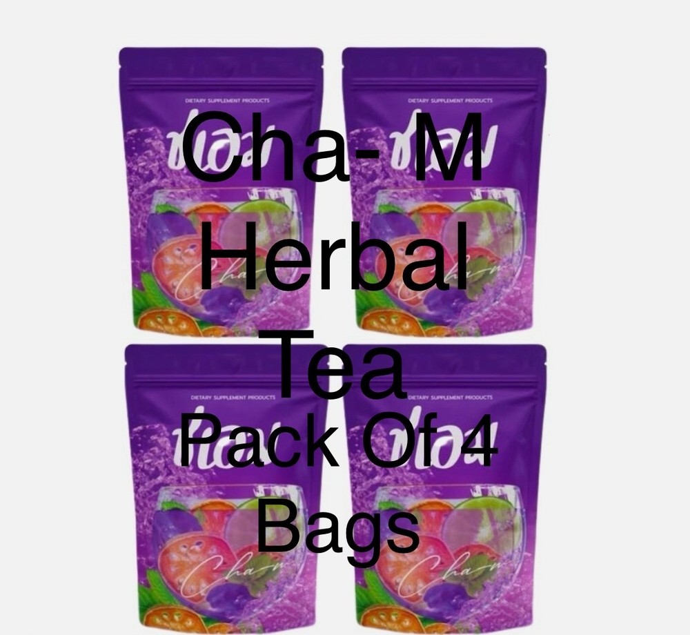 4 Bags CHA-M Herbal TEA