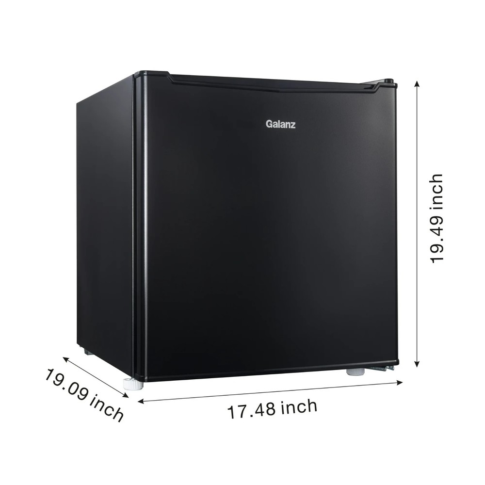 Galanz 1.7 CU.ft Compact Refrigerator - Black