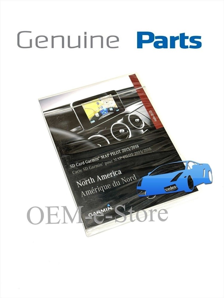 2015-2016 Mercedes E250 E350 E400 E63 Navigation Garmin SD Card U.S Map Genuine