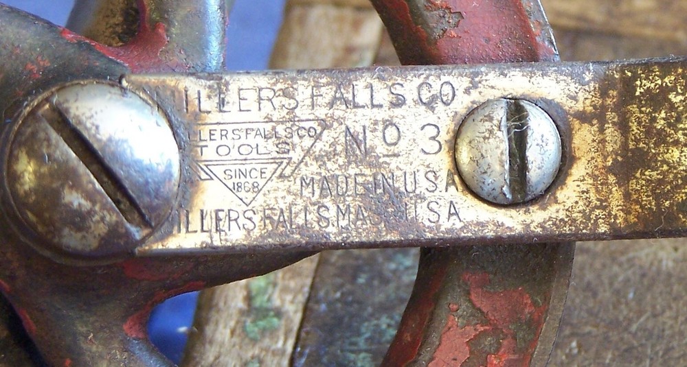 Millers Falls No. 3 Eggbeater Type Hand Drill