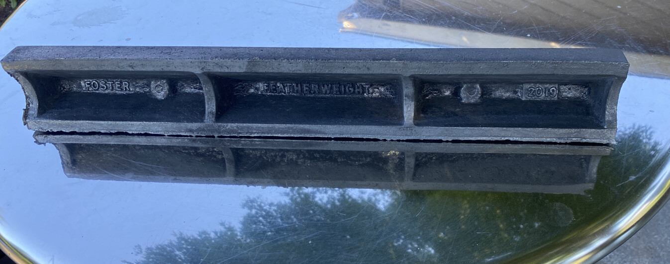 18" Iron Straight Edge/Prism/Parallel/Level. Featherweight Raw Casting