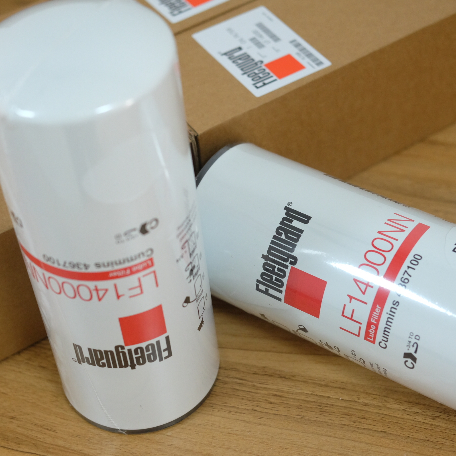 6 Pack,For Fleetguard LF14000NN Oil Filter For Cummins ISX 4367100 USA