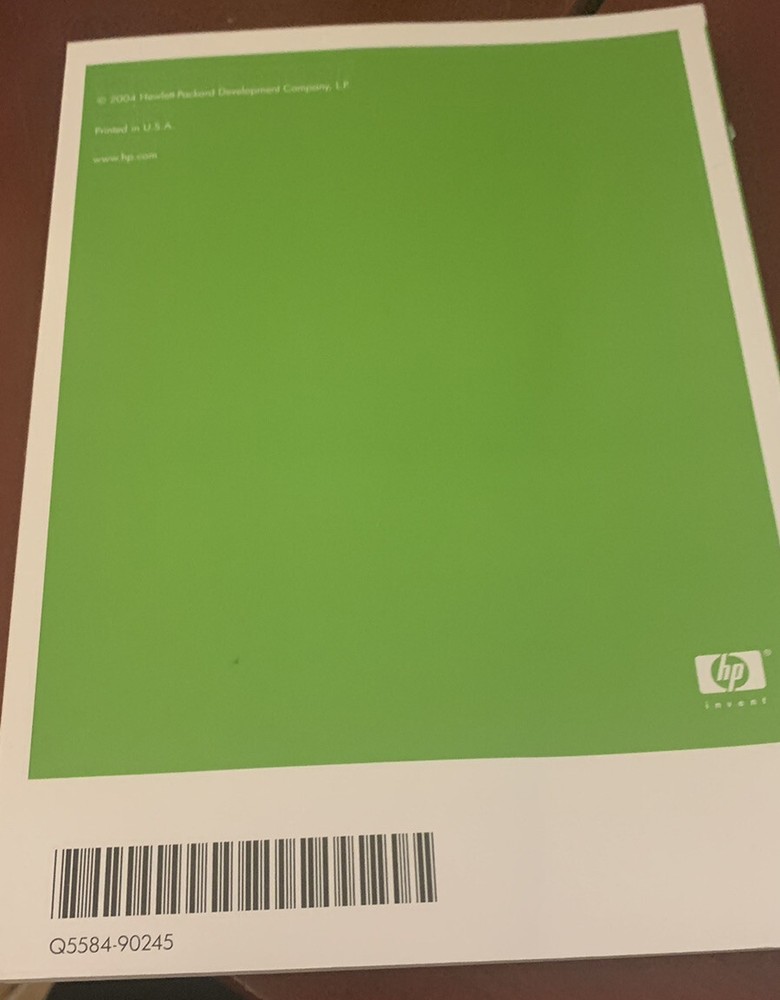 #276 HP PSC 1600 All-in-One Series User Guide and Setup Guide