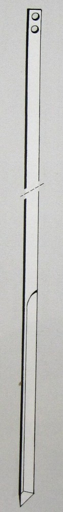 LECTRA SYSTEM 95, VECTOR 500 / 5000 CUTTER KNIFE BLADES HSS - 10 PCS.
