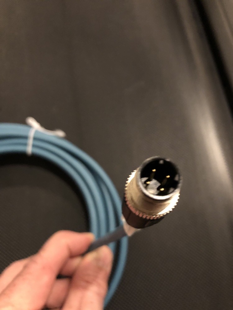 JVL M12 Cab D-code Ethernet Cable 5m WI1046-M12M4S05R