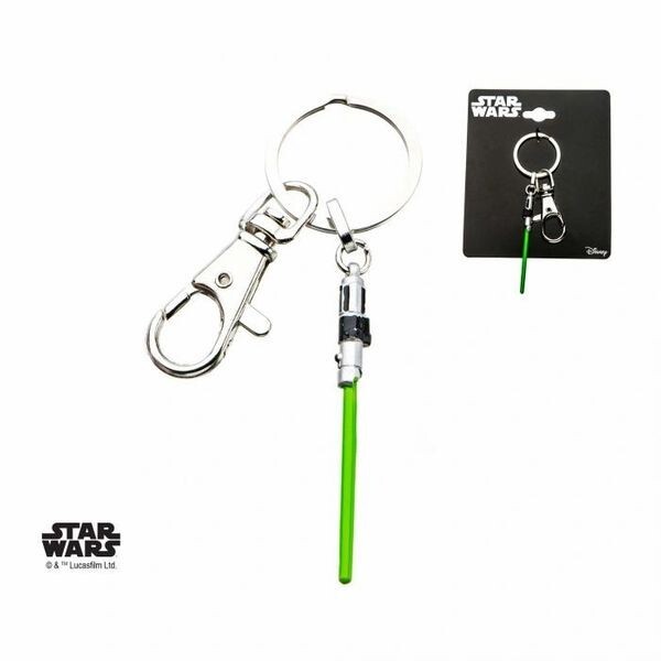 Yoda Lightsaber (Star Wars) Keychain