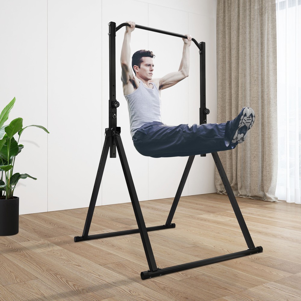 Horizontal Bars Equipment Adjustable Height Pull Up Bar Strength Training Device