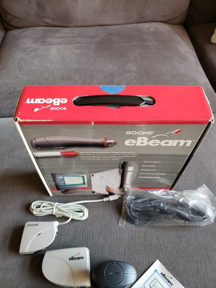 Boone Ebeam Digital Interactive White Board System Projector - EXCELLENT COND!!
