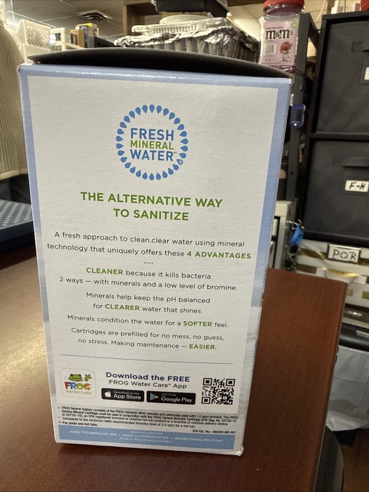 King Tech Spa Frog Serene Floating Sanitizing System Exp 06/27