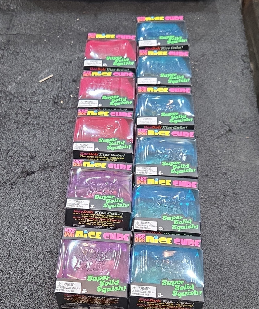 PIC A COLOR 1 Nee Doh Nice Cube Super Solid SQUISH