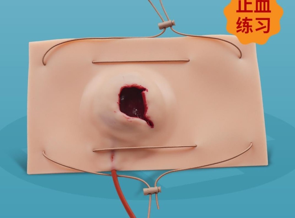 Large-caliber Gun Wound Hemostasis Control Training Model