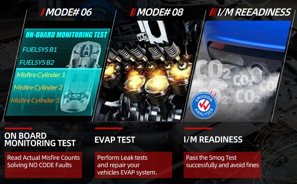 LAUNCH CR3001 Automotive OBD2 Scanner full OBD Code Reader Car Diagnostic Tool