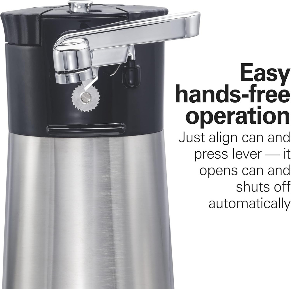 Openstation Electric Automatic Can Opener for Kitchen with Multi Tool and Bottle